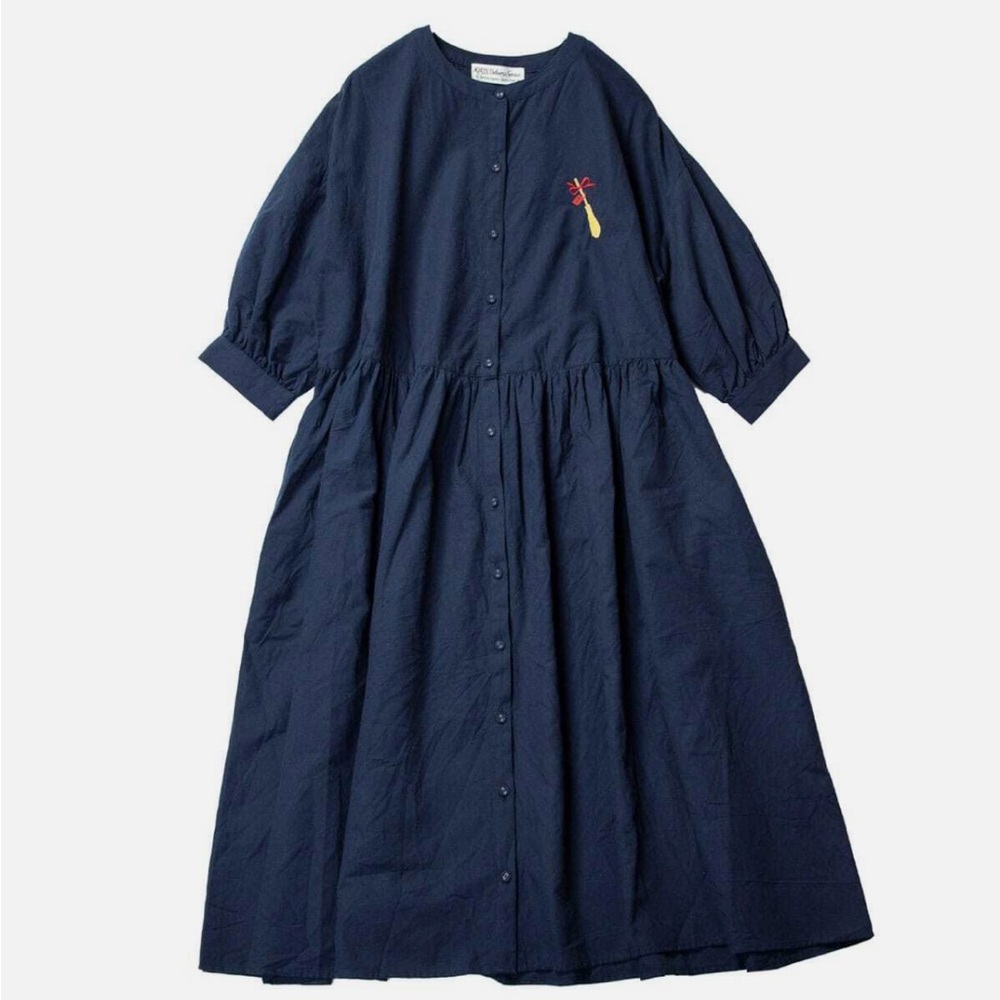 Kiki’s Delivery Service navy dress Studio Ghibli